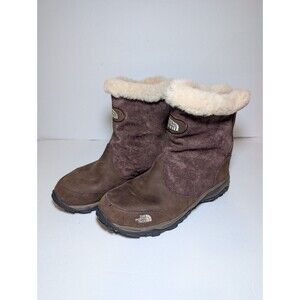 North Face Prima Loft 8" Womens Waterproof Boots w/Winter Grip Soles Size 9 EUC